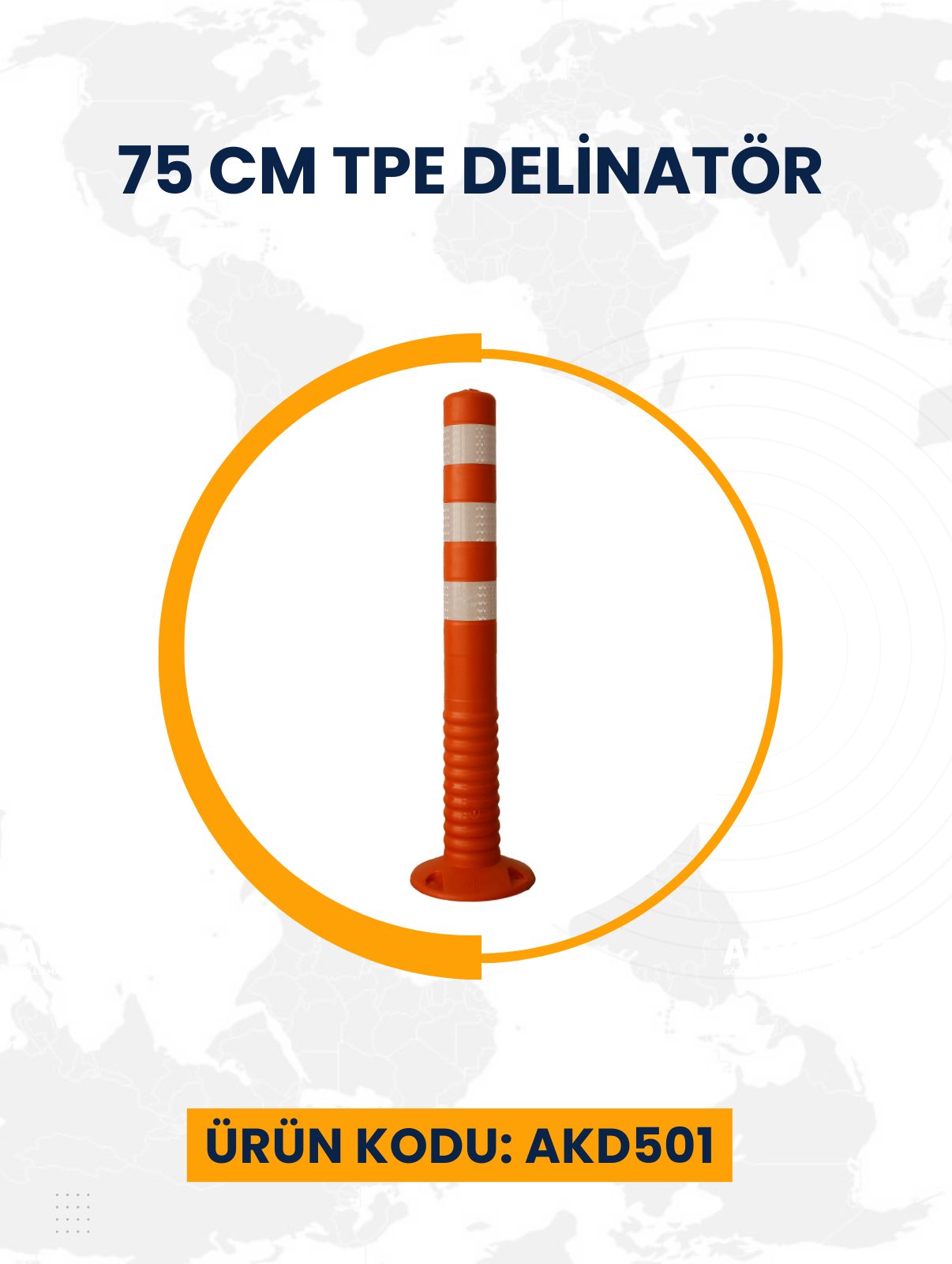 75 cm TPE Delinatör