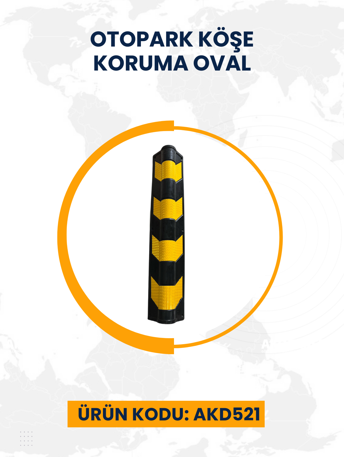 Otopark Köşe Koruma Oval
