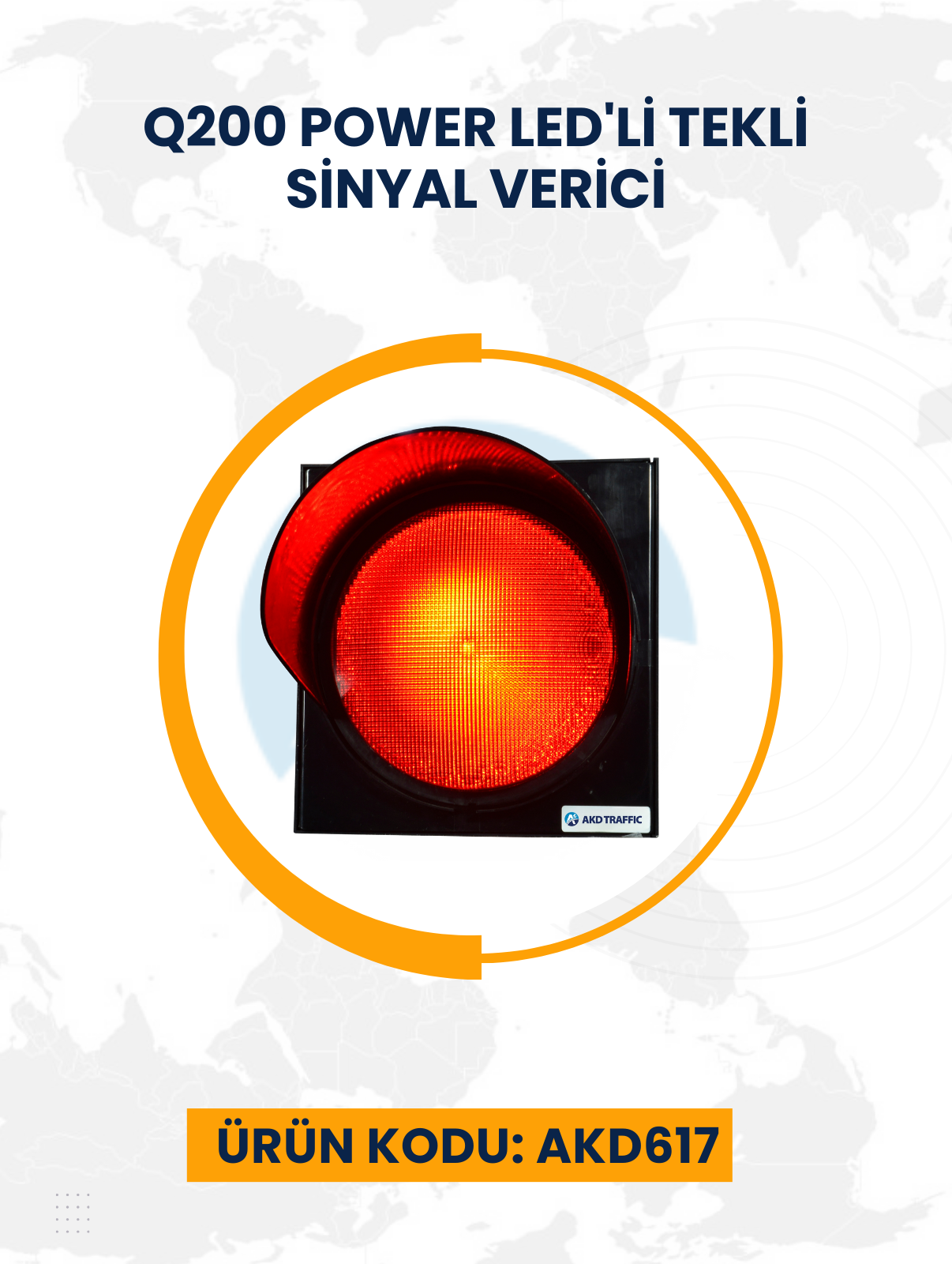 Q200 Power Led'li Tekli Sinyal Verici